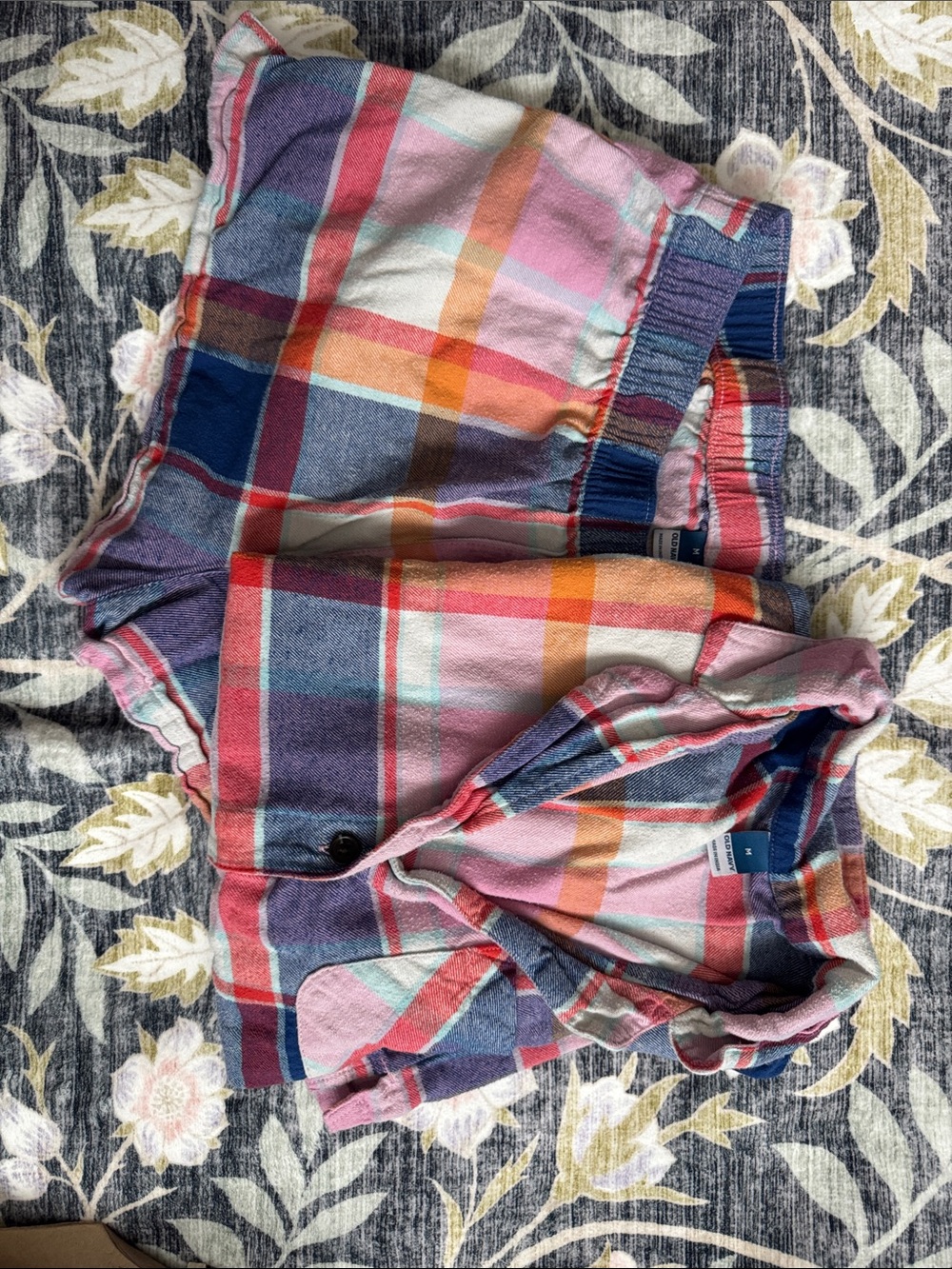 Sz M Old Navy Cotton Flannel PJs